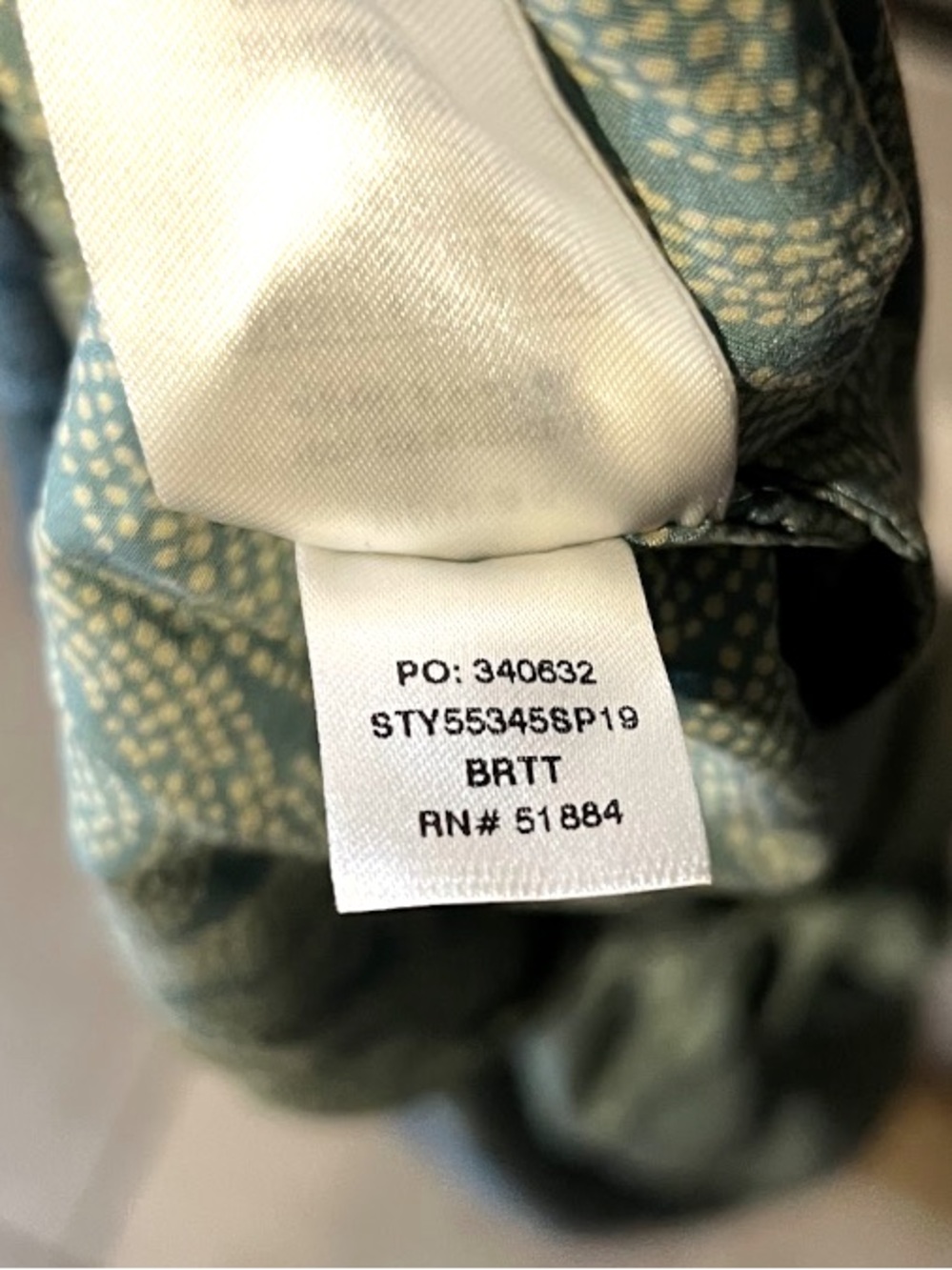 Patagonia Sage Lost Wildflower Spaghetti-Strap Harem Jumpsuit - Picture 6 of 6